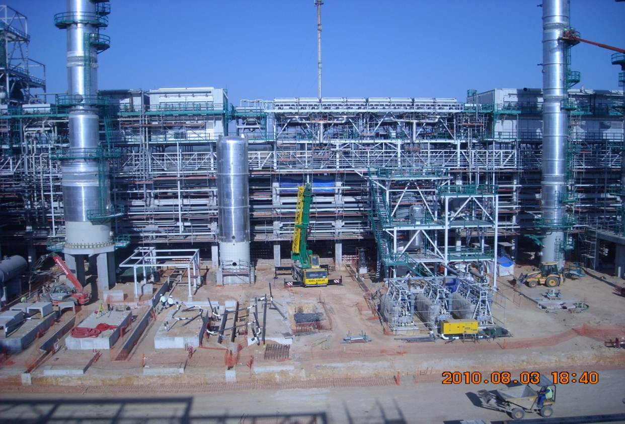 GALP refinery, Sines (Portugal, 2009-2010)