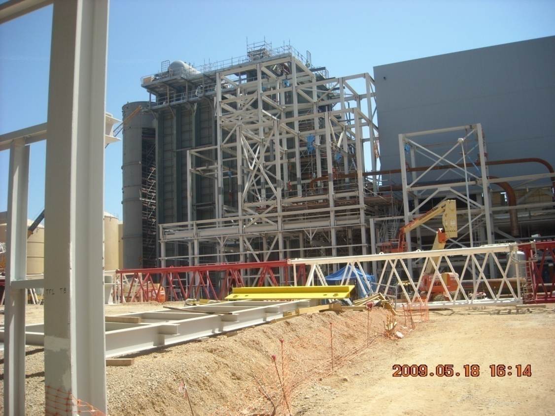 Combined cycle thermal power station, Port of Barcelona, Barcelona (Spain, 2003)