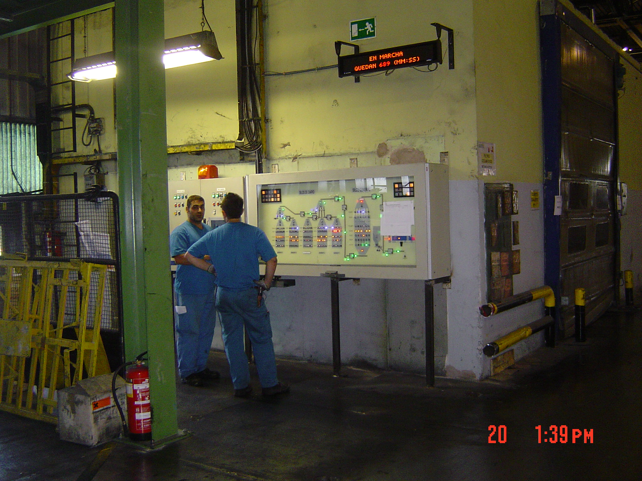 Silo automation at the Bridgestone plant, Burgos (Spain, 2007)