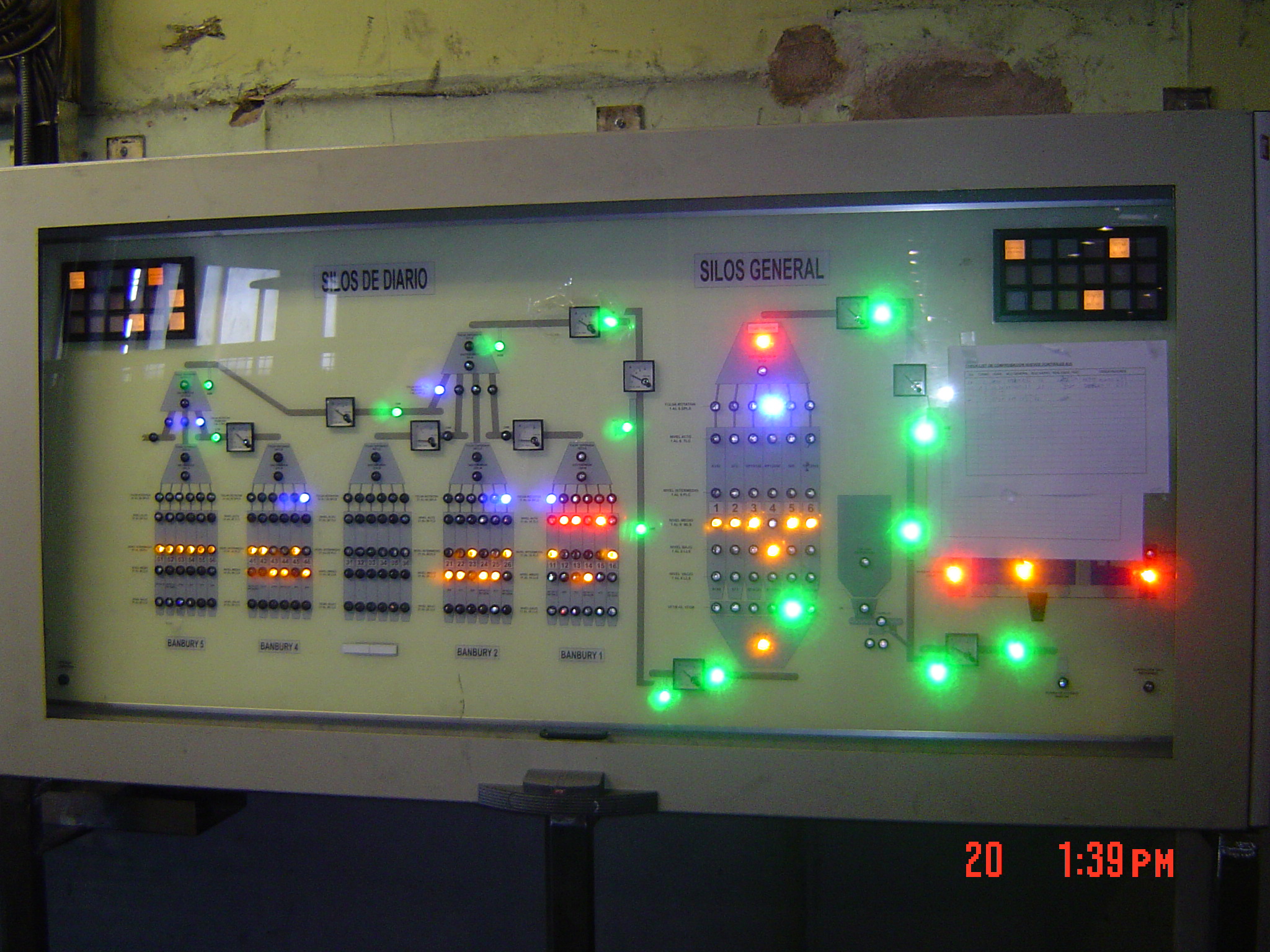 Silo automation at the Bridgestone plant, Burgos (Spain, 2007)