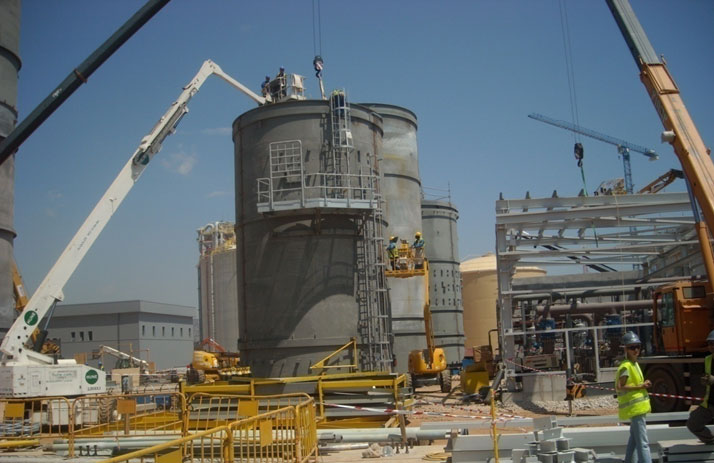 Combined cycle thermal power station, Port of Barcelona, Barcelona (Spain, 2003)