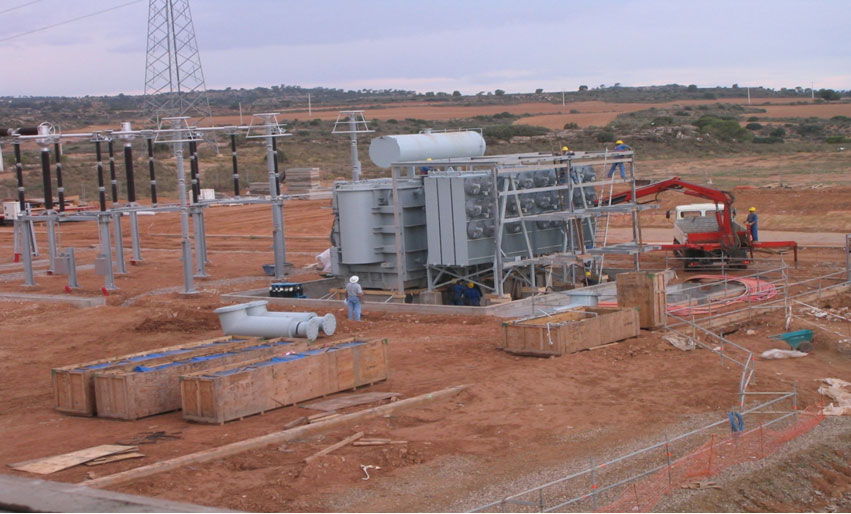 200 MW combined cycle thermal power station, Escatrón, Zaragoza (Spain, 2005)