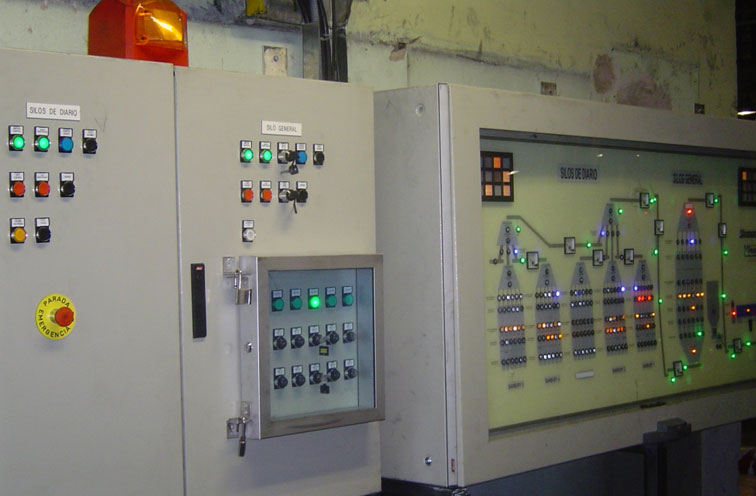 Silo automation at the Bridgestone plant, Burgos (Spain, 2007)