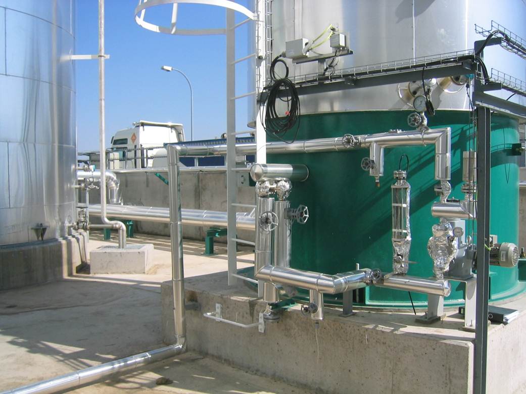 Biodiesel production plant, Ocaña, Toledo (Spain, 2006)