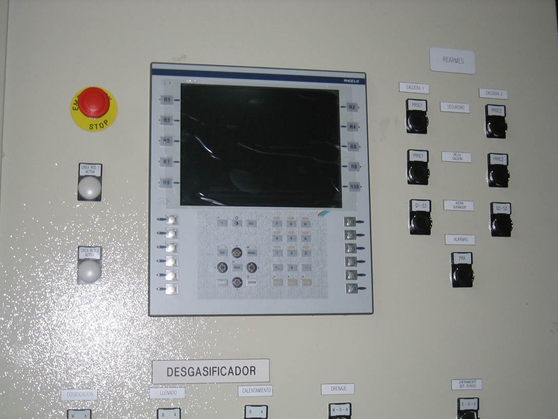 Auxiliary 35 t/h boiler, Arcos de la Frontera thermal power station, Cádiz (Spain, 2003)