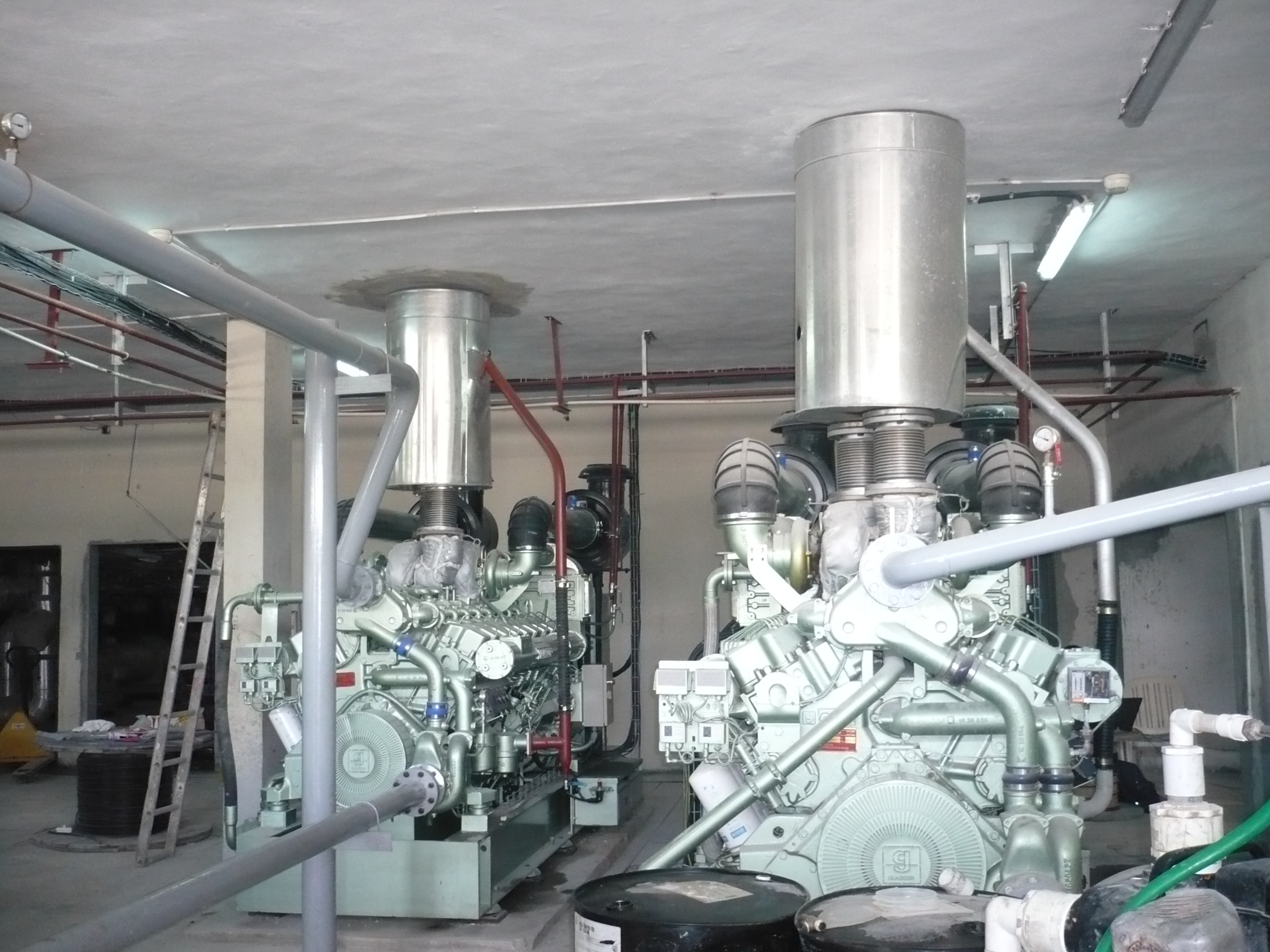 2 MVA power generation plant, fire detection and voice, data, telephone and TV systems for the Mar Taino hotel, Bávaro (Dominican Republic, 2007)