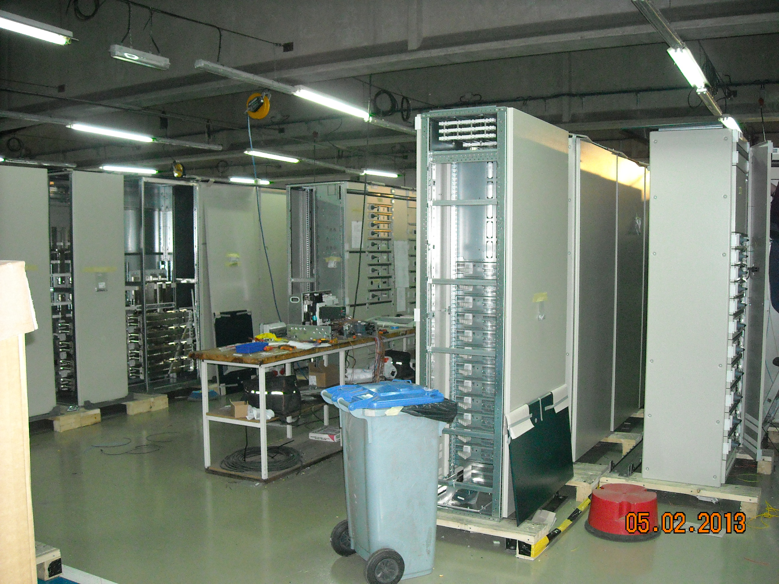 Motor control centre for the Al Zawrah desalination plant, Ajman (United Arab Emirates, 2012-2013)